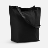 Шопер B5, черный с черными ручками