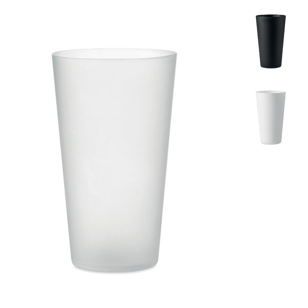 Стакан многоразовый MO9907с матовым покрытием. Емкость 550 мл.